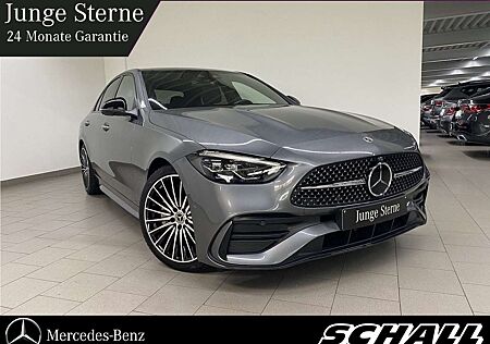 Mercedes-Benz C 300 d 4M AMG+NIGHT+PANO+DIST+AHK+KEY+360°+19"