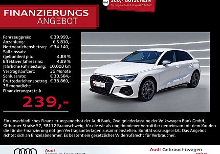 Audi S3 Sportback TFSI NAVI Optikpaket-Schwarz+ GRA