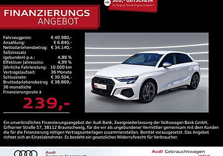 Audi S3 Sportback TFSI NAVI Optikpaket-Schwarz+ GRA