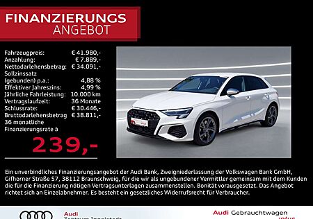 Audi S3 Sportback TFSI NAVI Optikpaket-Schwarz+ GRA