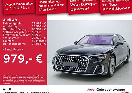Audi A8 Lang 50 TDI TIPT*QUA*MATRIX*HUD*PANO*STAND***