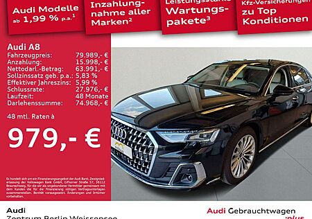 Audi A8 Lang 50 TDI TIPT*QUA*MATRIX*HUD*PANO*STAND***