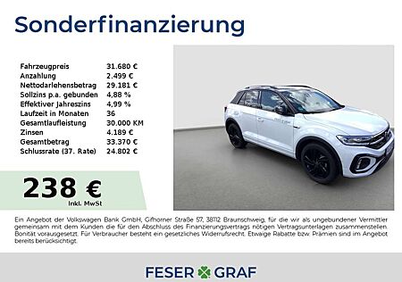 VW T-Roc Volkswagen R-Line 1.5TSI 110kW DSG Kamera Black Style