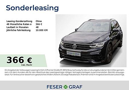 VW Tiguan Volkswagen R 2.0 TSI DSG Navi LEDER AHK Kamera LED SiHz