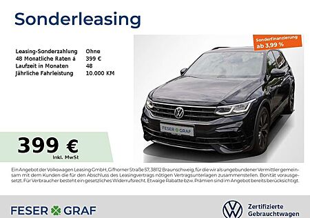 VW Tiguan Volkswagen R 2.0 TSI DSG Navi LEDER AHK Kamera LED SiHz