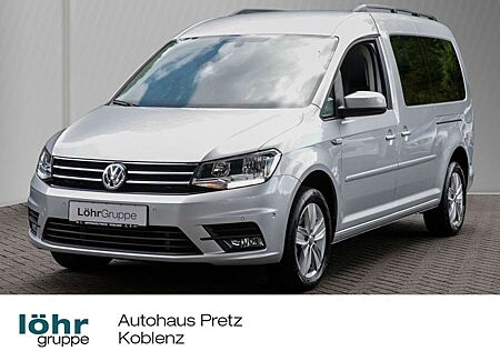 VW Caddy Volkswagen Maxi 2.0 TDI Comfortline 7Sitzer, AHK, Navi., T...