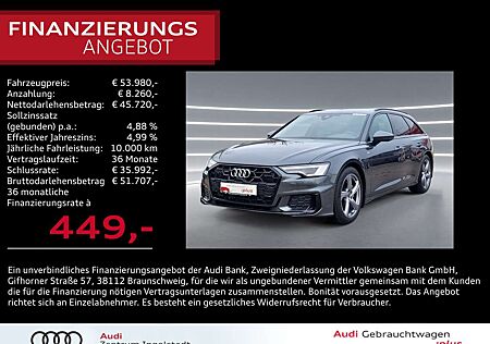 Audi A6 Avant 40 TDI qu S line STHZG AHK KAM Design