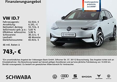 VW ID.7 Volkswagen Tourer Pro S 91 kW/h *Wärmep.*PANO*AHK*20"*