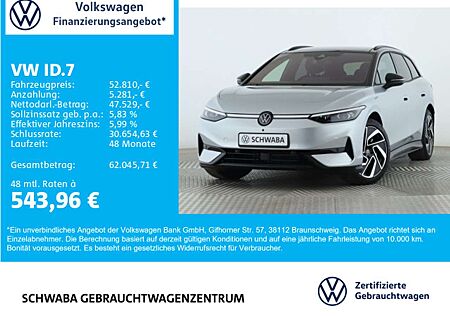 VW ID.7 Volkswagen Tourer Pro S 91 kW/h *Wärmep.*PANO*AHK*20"*