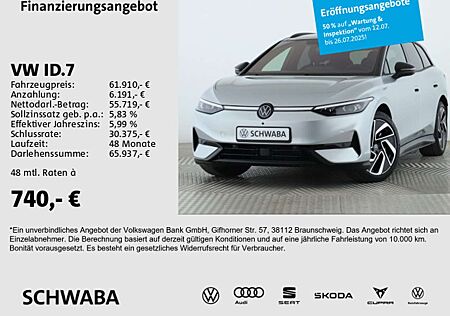 VW ID.7 Volkswagen Tourer Pro S 91 kW/h *Wärmep.*PANO*AHK*20"*