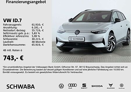 VW ID.7 Volkswagen Tourer Pro S 91 kW/h *Wärmep.*PANO*AHK*20"*