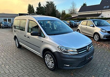 VW Caddy Volkswagen Maxi 1.HAND-7.SITZER-NAVI-AHK-KLIMA-USB