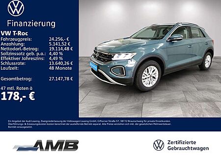 VW T-Roc gebraucht kaufen VW T-Roc Volkswagen Life 1.0 TSI LED/Navi/Sitzhzg/1.30Garantie