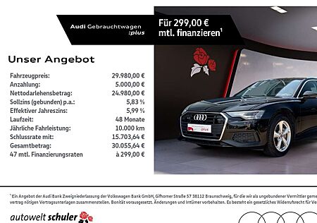 Audi A6 Avant 40 2.0 TDI S-tronic AHK ACC Navi LED RFK St