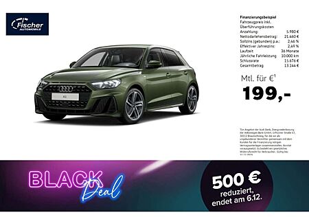 Audi A1 Sportback 30 TFSI S line Leder/NAV/LED