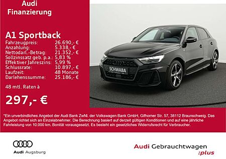 Audi A1 S line 30 TFSI S tr. LED*NAV*8-fach