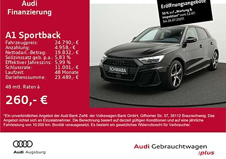 Audi A1 S line 30 TFSI S tr. LED*NAV*8-fach