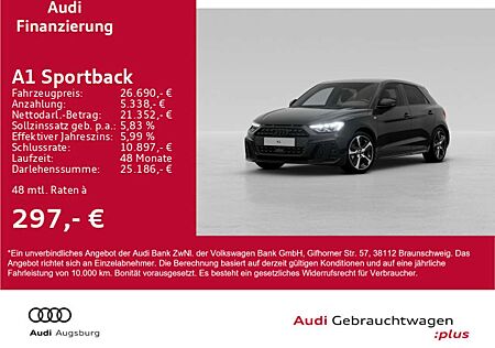 Audi A1 S line 30 TFSI S tr. LED*NAV*8-fach