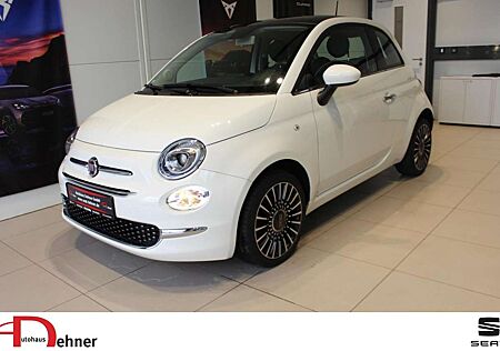 Fiat 500 Lounge Panoramadach Klima Einparkhilfe