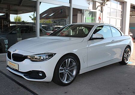 BMW 420 Baureihe 4 Cabrio i Sport Line