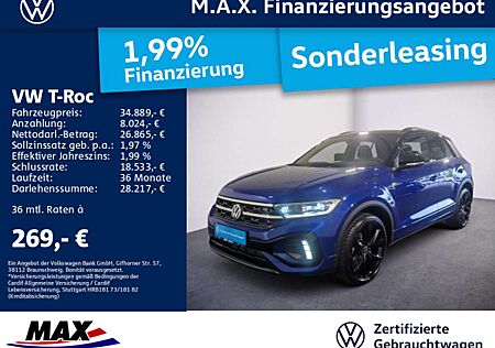VW T-Roc Volkswagen 1.5 TSI DSG R-LINE NAV+PANO+AHK+KAMERA+ACC
