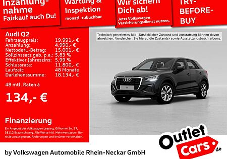 Audi Q2 30 TFSI LED Navi Rückfahrkamera Klima uvm