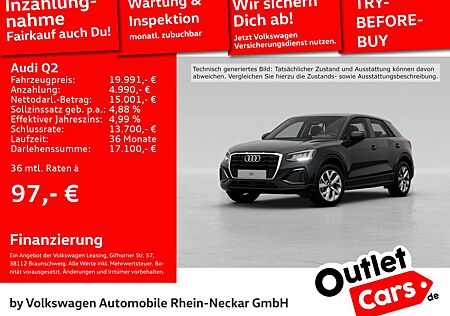 Audi Q2 30 TFSI LED Navi Rückfahrkamera Klima uvm