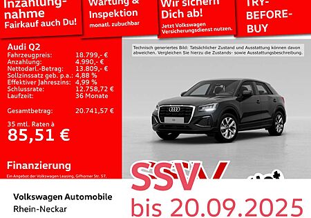 Audi Q2 30 TFSI LED Navi Rückfahrkamera Klima uvm