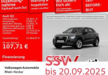 Audi Q2 30 TFSI LED Navi Rückfahrkamera Klima uvm