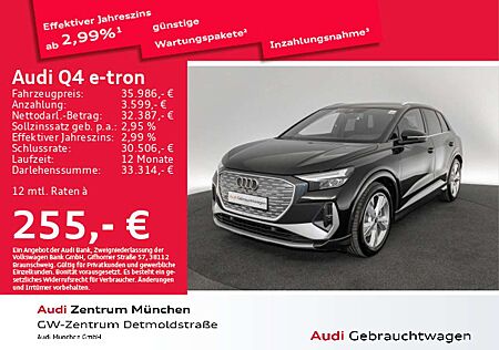 Audi Q4 e-tron 40 2x S line SONOS/ACC+/Navi+