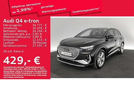 Audi Q4 e-tron 40 2x S line SONOS/ACC+/Navi+