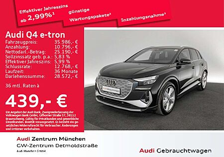 Audi Q4 e-tron 40 2x S line SONOS/ACC+/Navi+