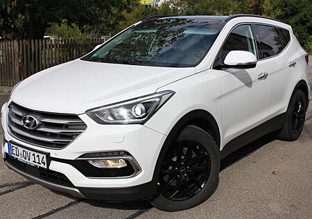 Hyundai Santa Fe blue 2.2 CRDI 4WD Automatik Premium