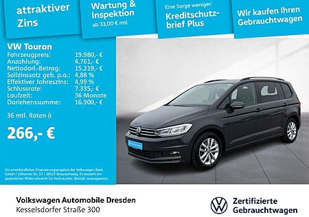 VW Touran Volkswagen 1.4 TSI Comfortline AHZV LED Lane Assist