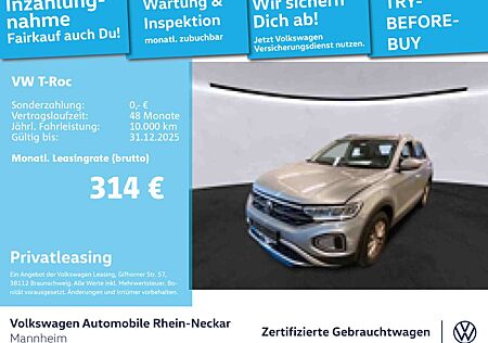 VW T-Roc Volkswagen 2.0 TDI Life Navi PDC LED uvm