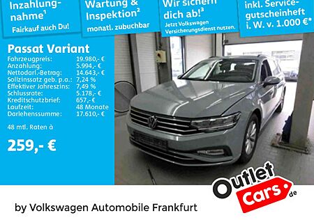 VW Passat Variant Volkswagen 2.0 TDI Business Navi LED DAB+ Fr