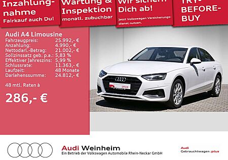 Audi A4 35 TDI AHK Navi LED-S-tronic uvm