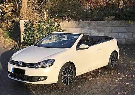 VW Golf Cabriolet Volkswagen Cabrio 2.0 TDI DSG BMT mit Leder, Standheizung