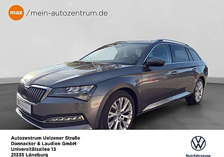 Skoda Superb Combi 2.0 TDI Style Alu LED AHK Navi Kamera Standh