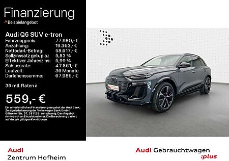 Audi Q6 e-tron Q6 55 qu S line edition one grey*Air*