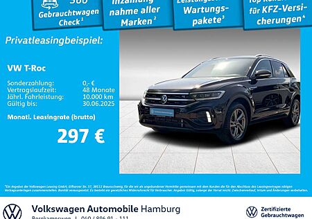 VW T-Roc Volkswagen 2.0 TDI R-Line DSG AHK Navi LED Kamera