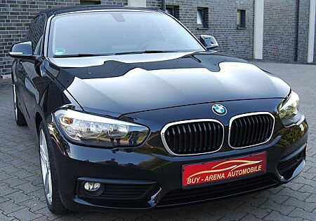 BMW 118 i Limousine 1.Hand S-Heft Schwarz Top Gepflegt