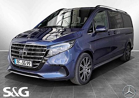 Mercedes-Benz V 300 d EXCLUSIVE lang MBUX+360°+Distr+AHK+M-LED