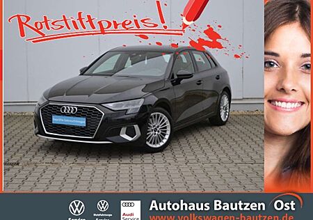 Audi A3 Sportback 35 TFSI Advanced LED/NAVI+VZE/17-ZOLL/V