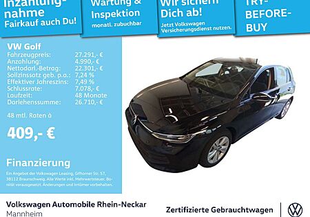 VW Golf Volkswagen VIII 1.5 eTSI DSG Life GAR 2029 App-Connect