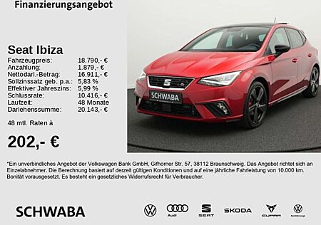 Seat Ibiza FR 1.0TSI DSG*ACC*PANO*LED*R-KAM*BEATS*18'