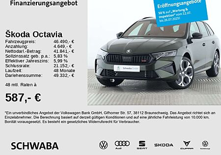 Skoda Octavia Combi RS 2.0 TSI DSG PANO*MATRIX*AHK*19"