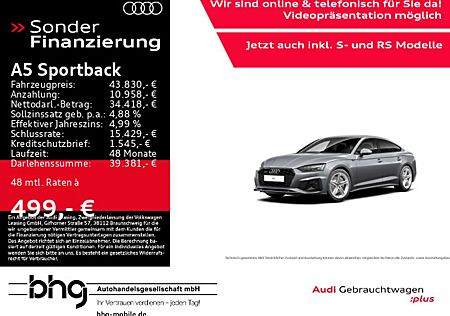 Audi A5 45TFSI quattro S line HUD MatrixLED