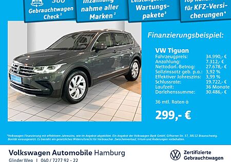 VW Tiguan Volkswagen 2.0 TDI DSG Elegance Panoramadach Park As