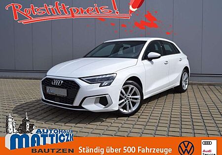 Audi A3 Sportback 30 TFSI Advanced LED/RFK/PARK-ASSIST/GR